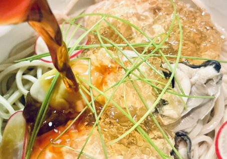 夏季限定メニュー「冷製　夏かきそば」を始めました！